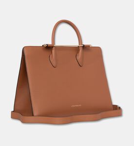 Strathberry Two-tone Professional Briefcase, Brown, Packshot View