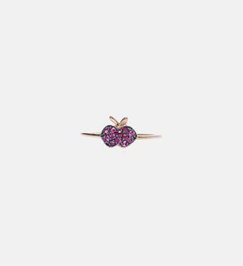 Pink Sapphire 18k Gold Ring Pink Sapphire 18k Gold Ring