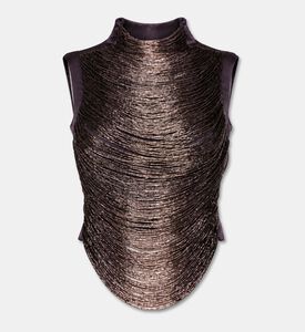 Cult Gaia Top Taraji, Dark-purple, M, Packshot View