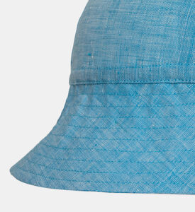 Dominique Linen Bucket Hat