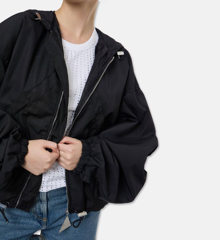 The Attico Long-sleeve Bomber Jacket, Model View