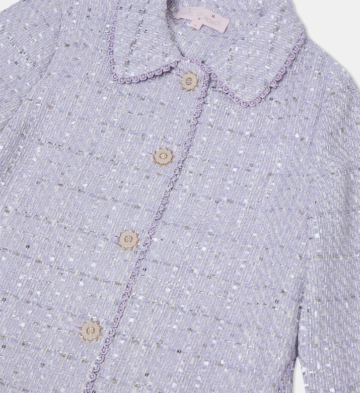 Penelope Bouclé Shimmering Coat
