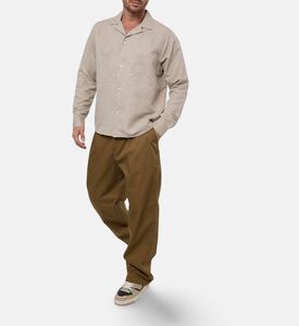 Les Deux Shirt Jasper, Sand, L, Model View