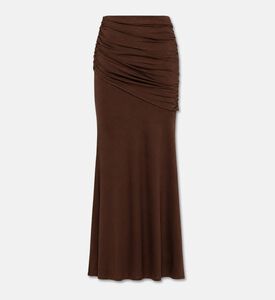 JW PEI Ruched Column Maxi Skirt, Packshot View