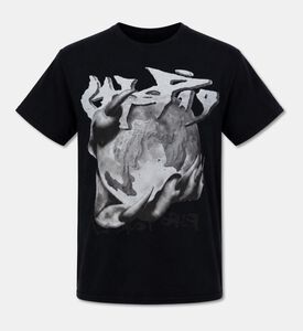 Travis Scott Cotton Front Graphic-print Crewneck T-shirt, Packshot View
