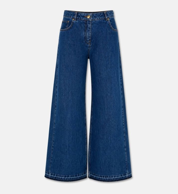 Luisa Spagnoli Zip Fastening Wide-leg Pants, Packshot View