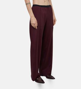 Plan C Pleat-detail Regular-fit Pants, Model View