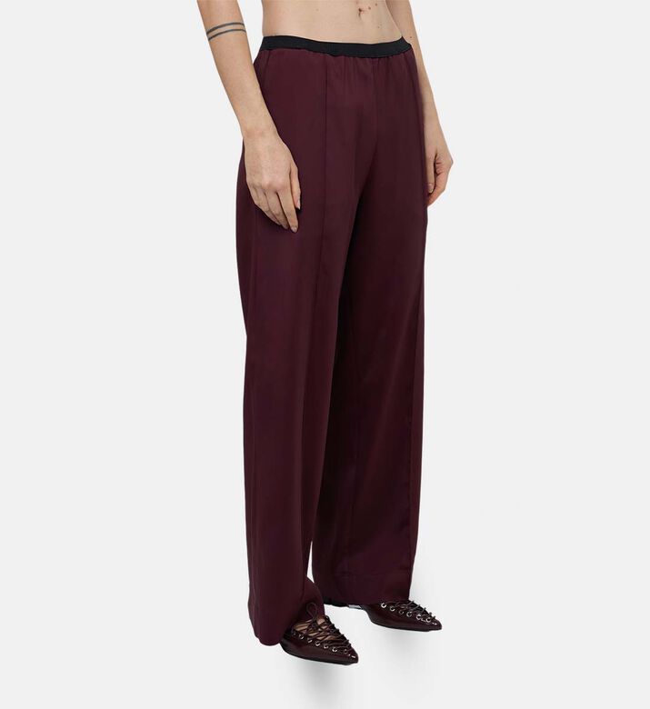 Plan C Pleat-detail Regular-fit Pants, Model View