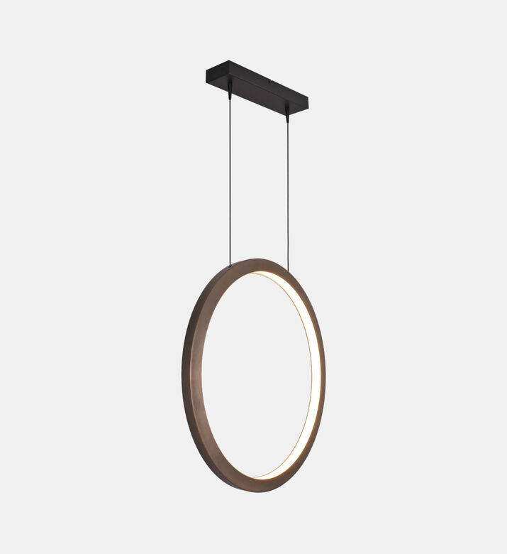 Masterlight Evy Ring-shape Ceiling Lamp, Brown, 70-cm, Packshot View