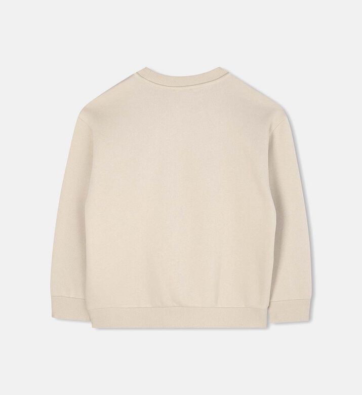 Cotton Tiger Logo-print Long-sleeve Sweatshirt