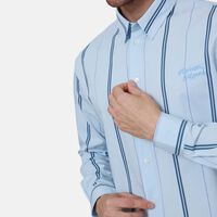 Stripped Relaxed-fit Shirt