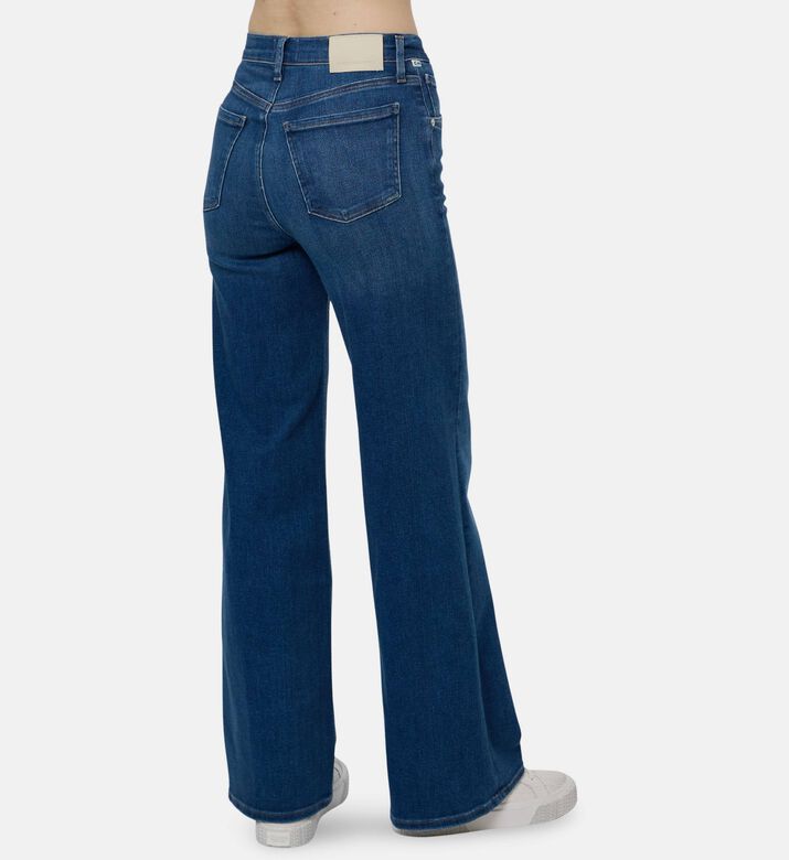 Citizens of Humanity Button Closure Wide-leg Denim Pants, Model View