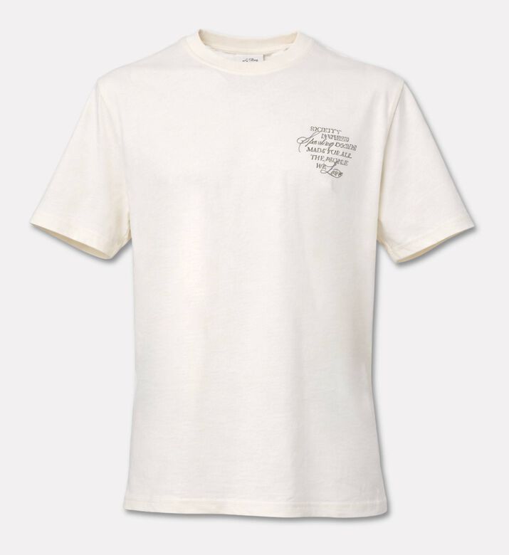 Les Deux Short-sleeve Regular-fit T-shirt, White, Xl, Packshot View