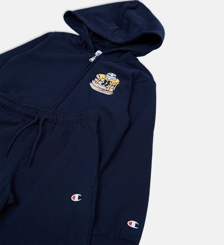 Champion Logo-detail Zip-up Hoodie Tracksuit, Packshot View Champion Logo-detail Zip-up Hoodie Tracksuit, Packshot View
