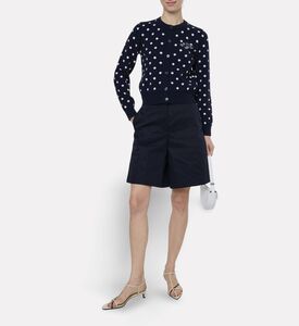 Patou Tailored-fit Bermuda Shorts, Model View