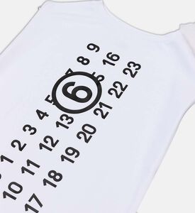 MM6 Numeric-print Sleeveless Dress, Packshot View