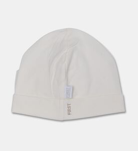 My First Collection Bow Lace Newborn Beanie Hat, Packshot View