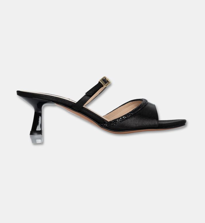 Albano Shoes Raso Satin, Black, Eu-41, Packshot View
