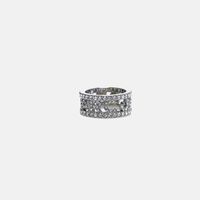 The Monogram Pave Ring