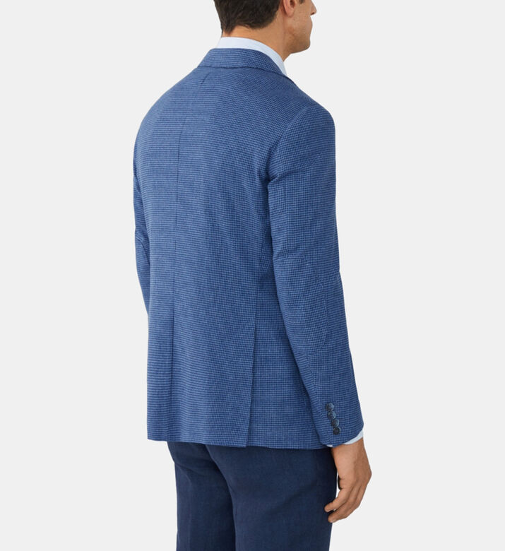 بليزر بمربعات بنقشة هاوندستوث