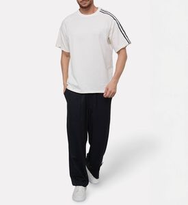 Y-3 Stripe-print Regular-fit T-shirt, Model View