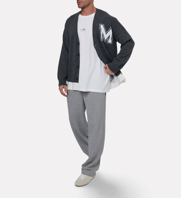 MM6 Logo-print Short-sleeve T-shirt, Model View