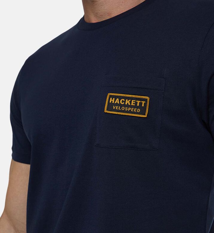 Hackett London Ts Heritage, Blue, M, Model View