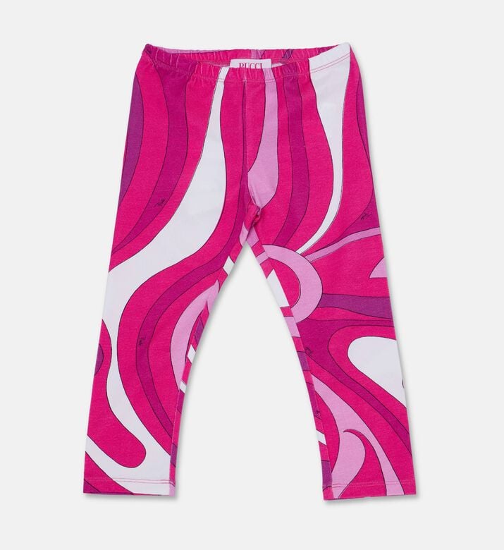 Emilio Pucci Abstract-print Biker Shorts, Packshot View