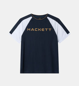 تيشيرت قطن بطبعة شعار