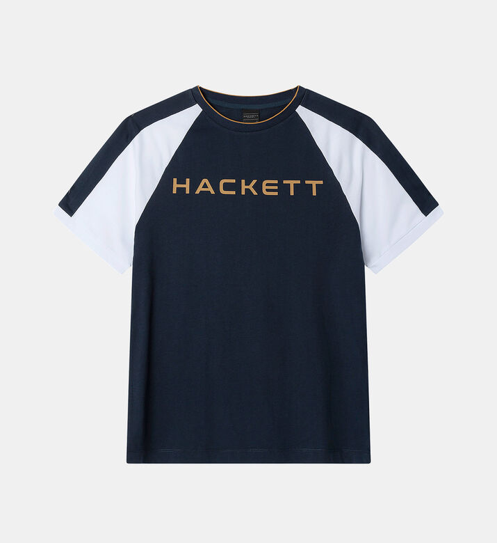 تيشيرت قطن بطبعة شعار