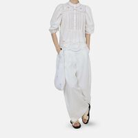 Romantic Richelieu Embroidery Blouse