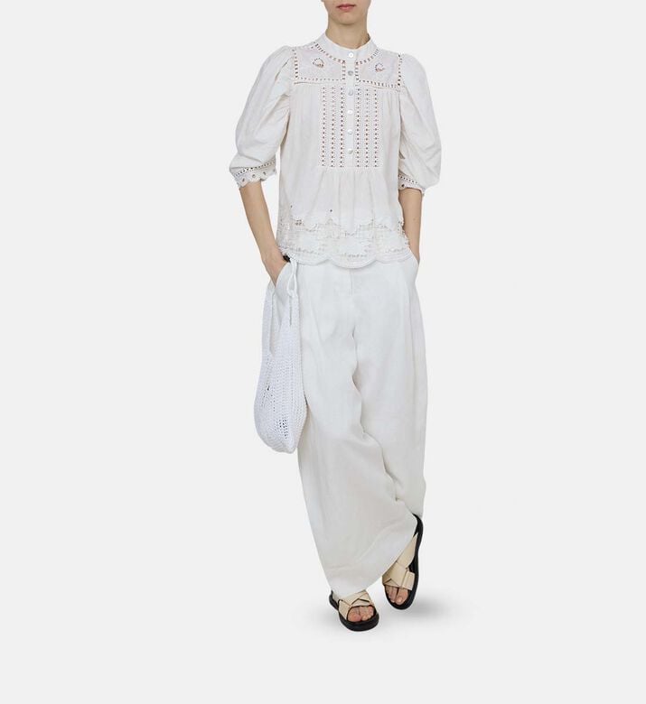 Romantic Richelieu Embroidery Blouse Romantic Richelieu Embroidery Blouse