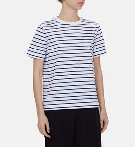 تيشيرت كامينو مخطط بقصة مريحة