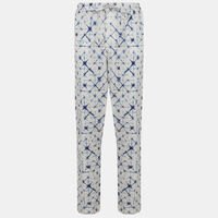 Cotton All-over Print Trousers