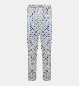 Cotton All-over Print Trousers Cotton All-over Print Trousers