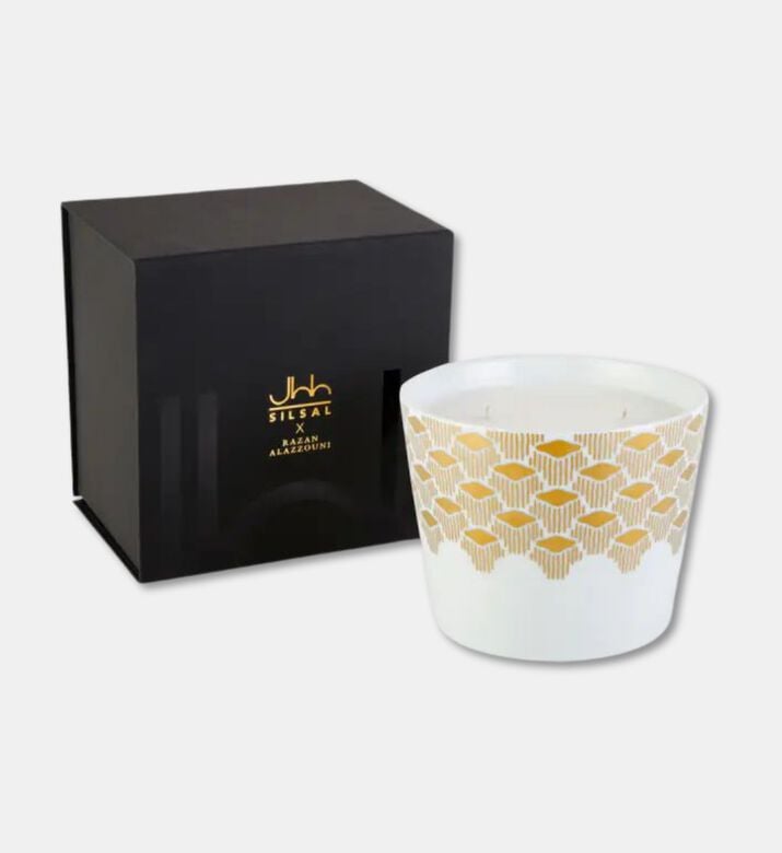 Silsal Candle Tamrah Rose Oud, Packshot View