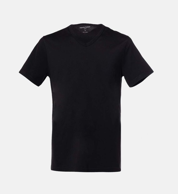 Relaxed-fit V-neck Short-sleeve T-shirt