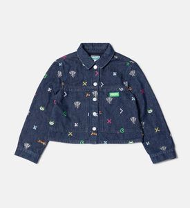Cotton Embroidered Denim Jacket