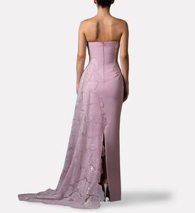 Jean Louis Sabaji Dress Crepe, Model View