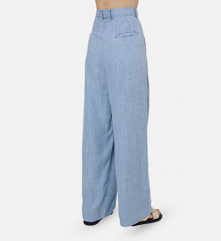 High-waisted Wide-leg Pants