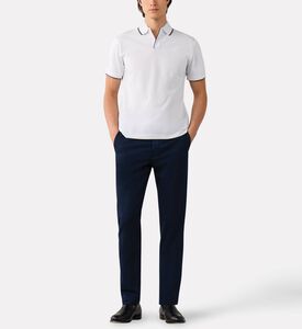 Hackett London Polo Merc, White, S, Model View