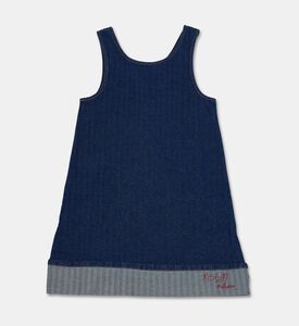MSGM Sleeveless Denim Shift Dress, Packshot View