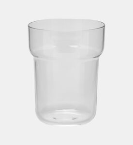 Edg Cylindrical-shape Wide Top Glass, Packshot View