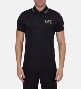 Contrasting-details Polo Shirt