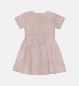 Eryna Tonal Jacquard Girl Dress
