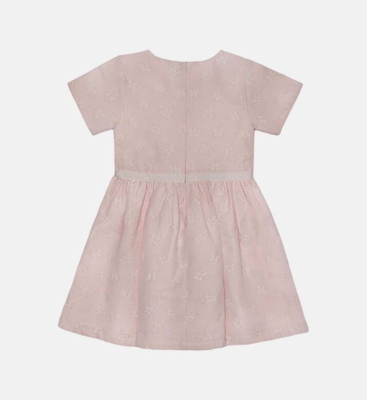 Eryna Tonal Jacquard Girl Dress