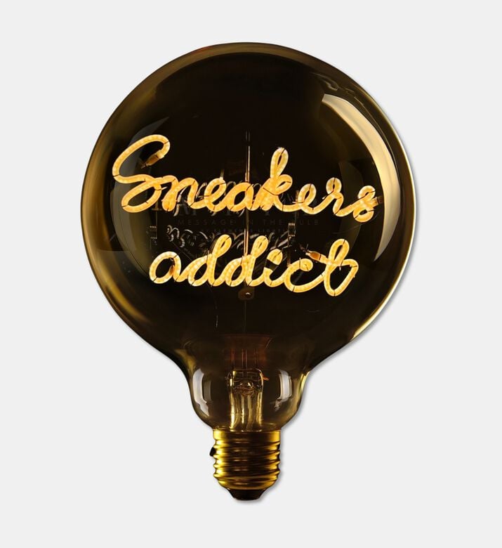 Message in the Bulb Sneakers Addict Led Bulb, Packshot View