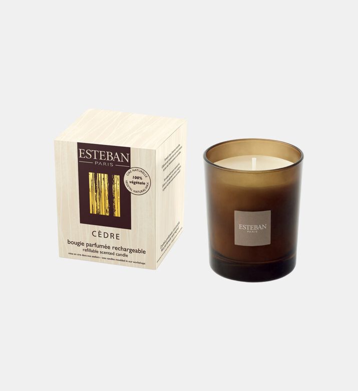 Cedre Refillable Scented Candle
