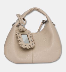 Ganni Knotted-handle Mini Hobo Bag, Packshot View