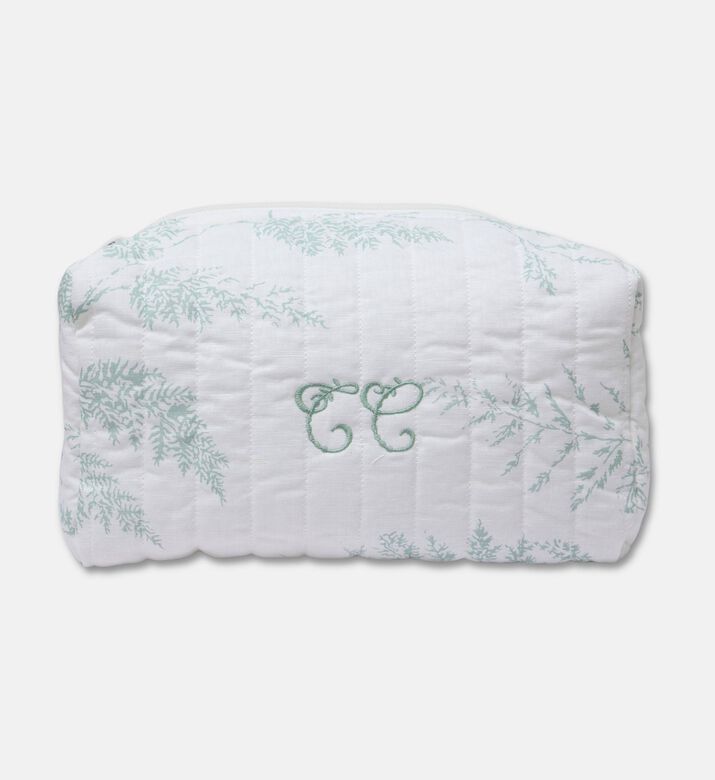 Tartine et Chocolat Baby Feuillage Toiletry Bag, Green, Packshot View